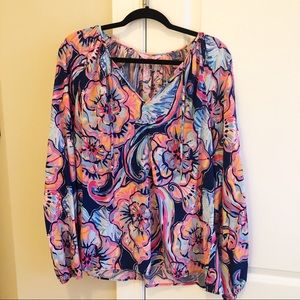 Like New Lilly Pulitzer Top “Willa Tunic”